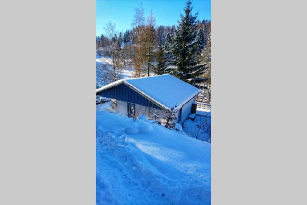 Ferienhaus Hellaberg Лангенбах Экстерьер фото